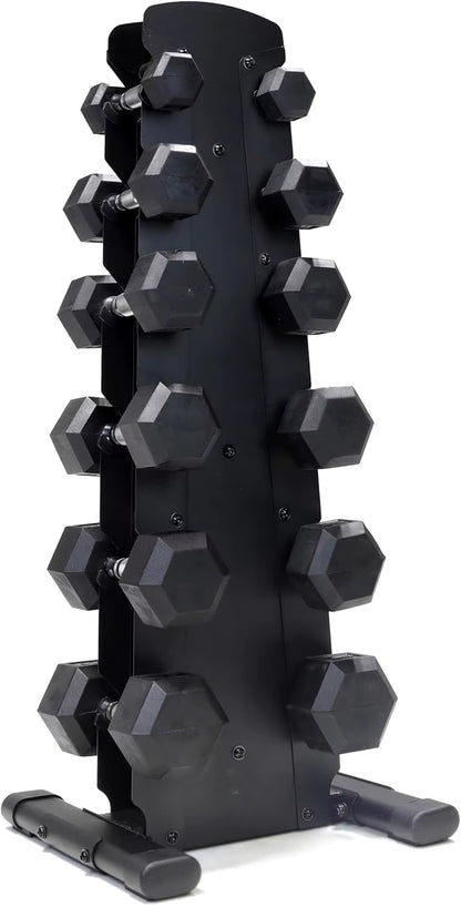 Dumbbell Set with Rack